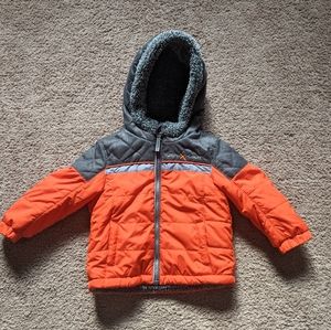 ZeroXposur Orange Sherpa Fleece Winter Jacket 18M